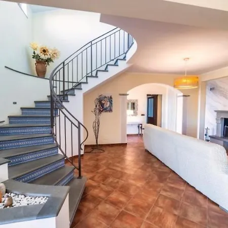 Villa Panoramic Overlooking The Aeolian Islands San Giorgio (Messina)